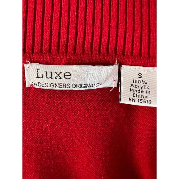 Luke 360 by Designer Original Small Sweater Long Sleeve Turtleneck Stretch - Picture 11 of 15